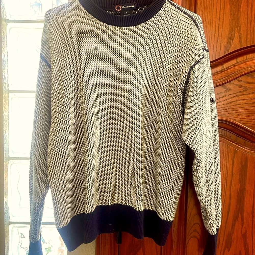 FACCONABLE 100% heavy weight cotton sweater